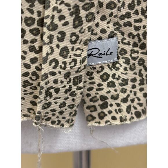 Rails Raw Ingrid jungle top, cream/brown, XS, leopard, casual, everyday, simple - Picture 4 of 6